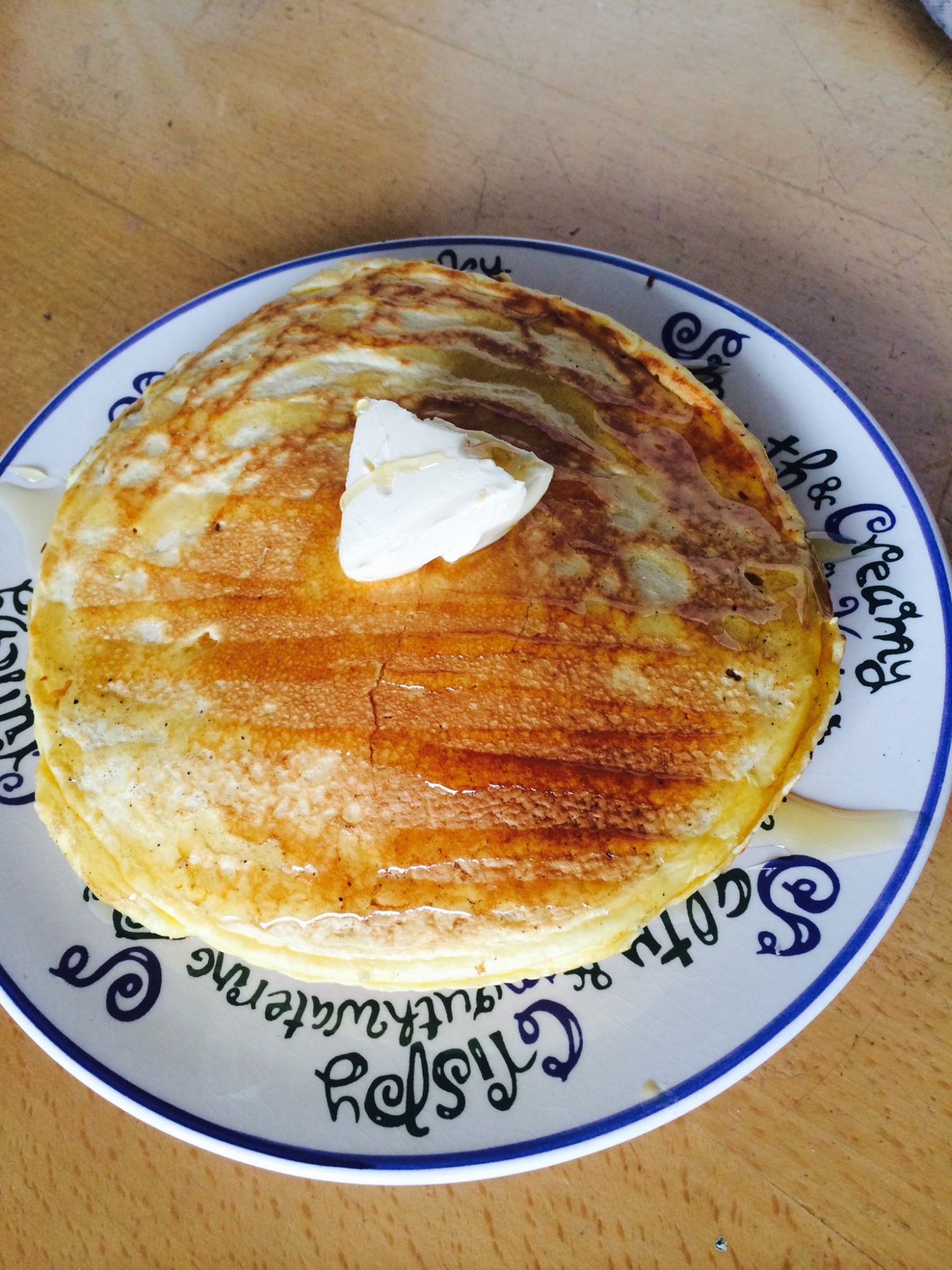 簡単カフェ風*ふわふわパンケーキ