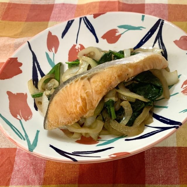 鮭のバター醤油焼き