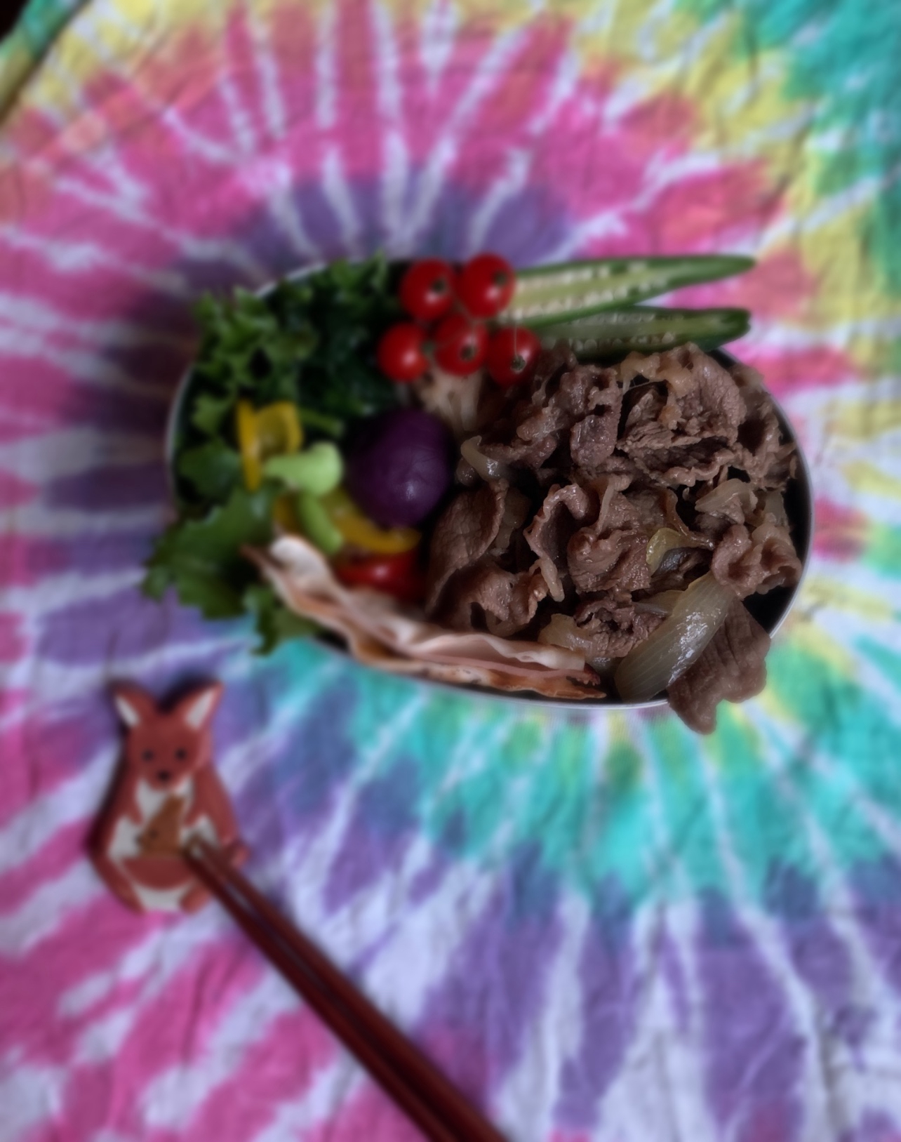 あつくっく　甘辛牛丼