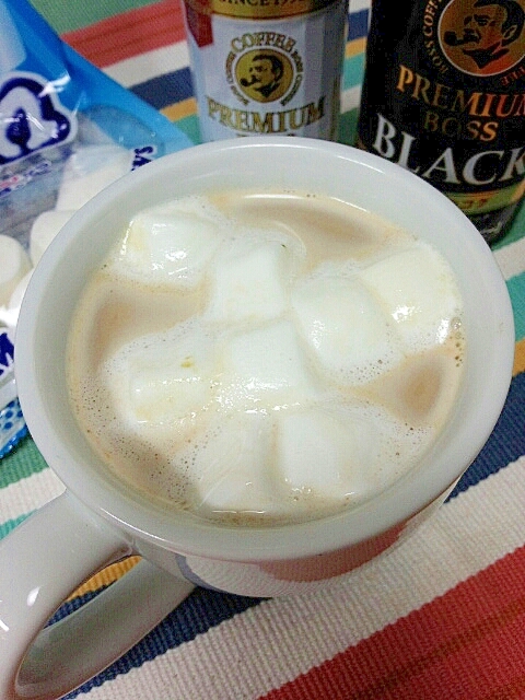 ホッと☆マシュマロきなこカフェラテ♪