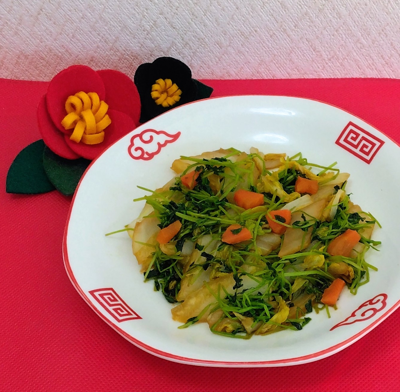 《ヘルシー✨ 豆苗 焼きそば》