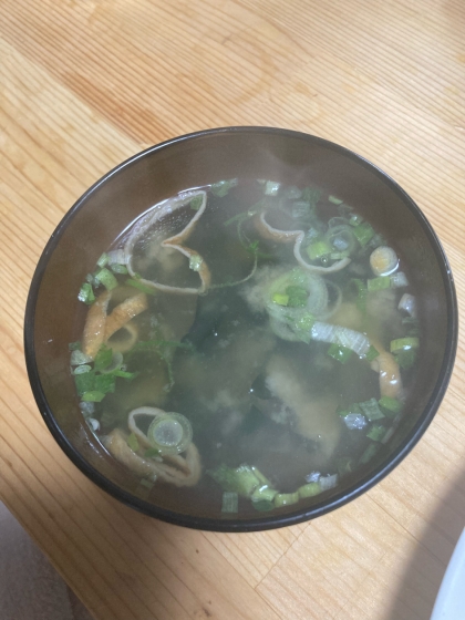大根と油揚げの味噌汁