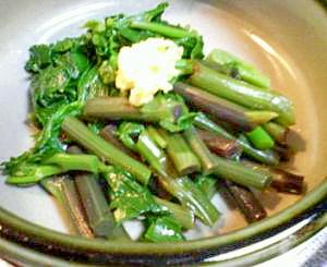 しどけのお浸し レシピ 作り方 By Drippy11 楽天レシピ