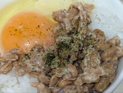 納豆卵かけご飯☆