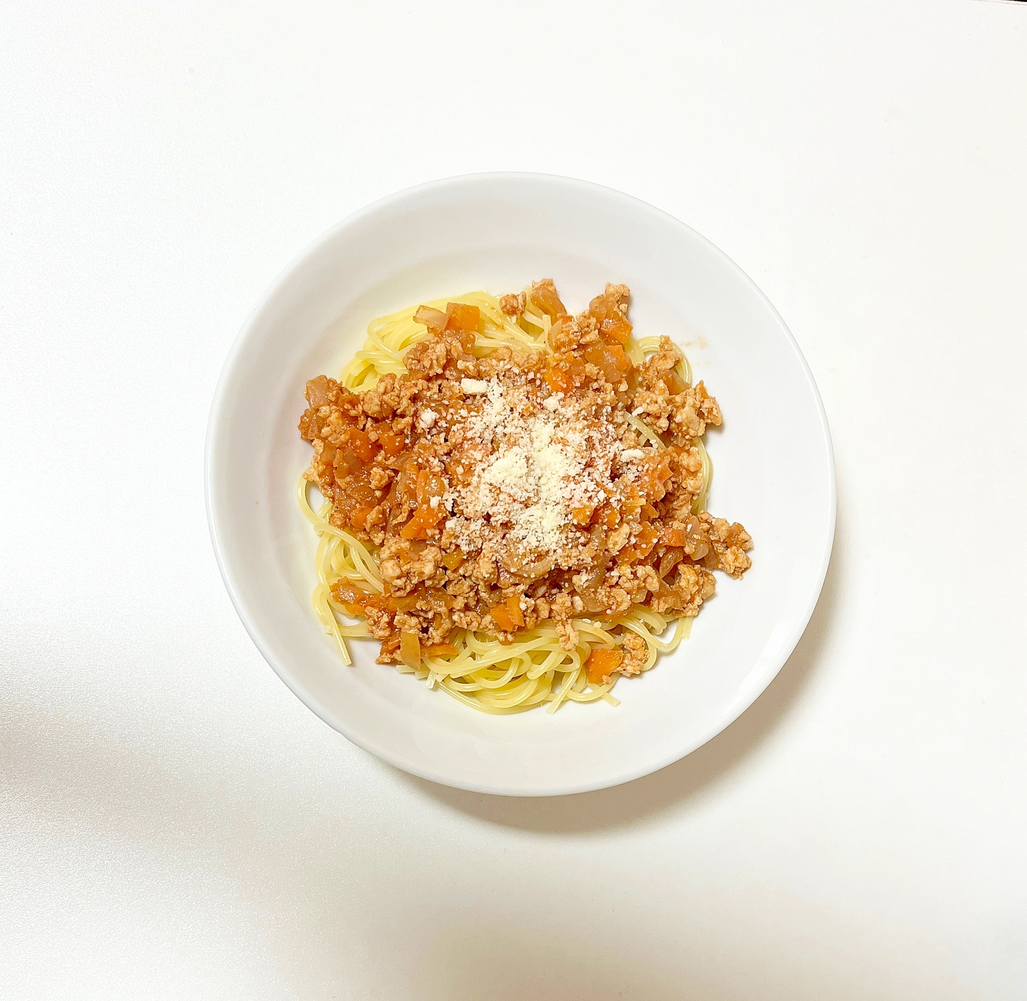 簡単ミートパスタ