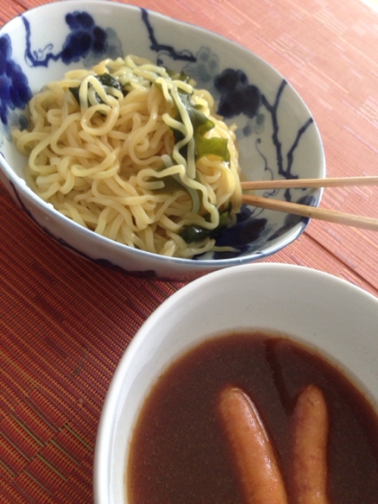 マルちゃん正麺でつけ麺