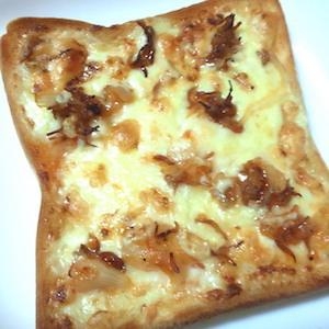 国産チーズで和風トースト