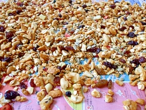 乾パンでカリカリ食感 フルーツグラノーラ レシピ 作り方 By yxjmk 楽天レシピ
