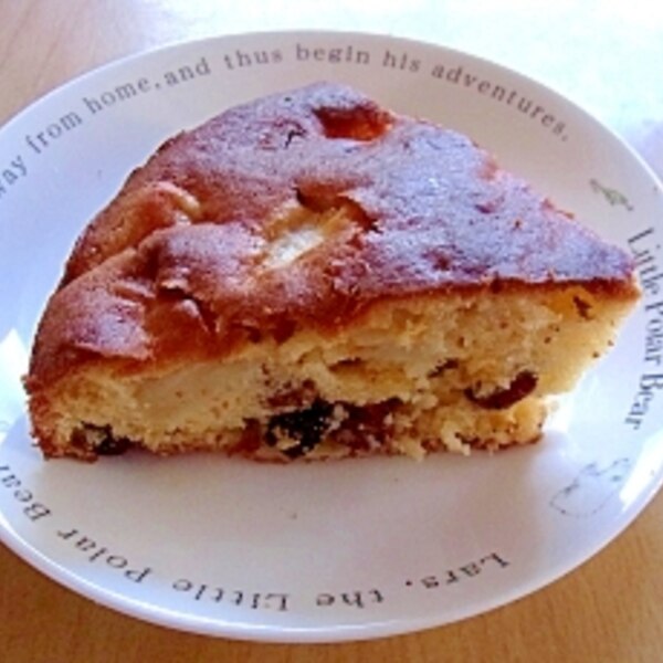 ホットケーキミックスでりんごとレーズンのケーキ レシピ 作り方 By Peru7 楽天レシピ ホットケーキミックスでりんごとレーズンのケーキ レシピ 作り方 By Peru7 楽天レシピ