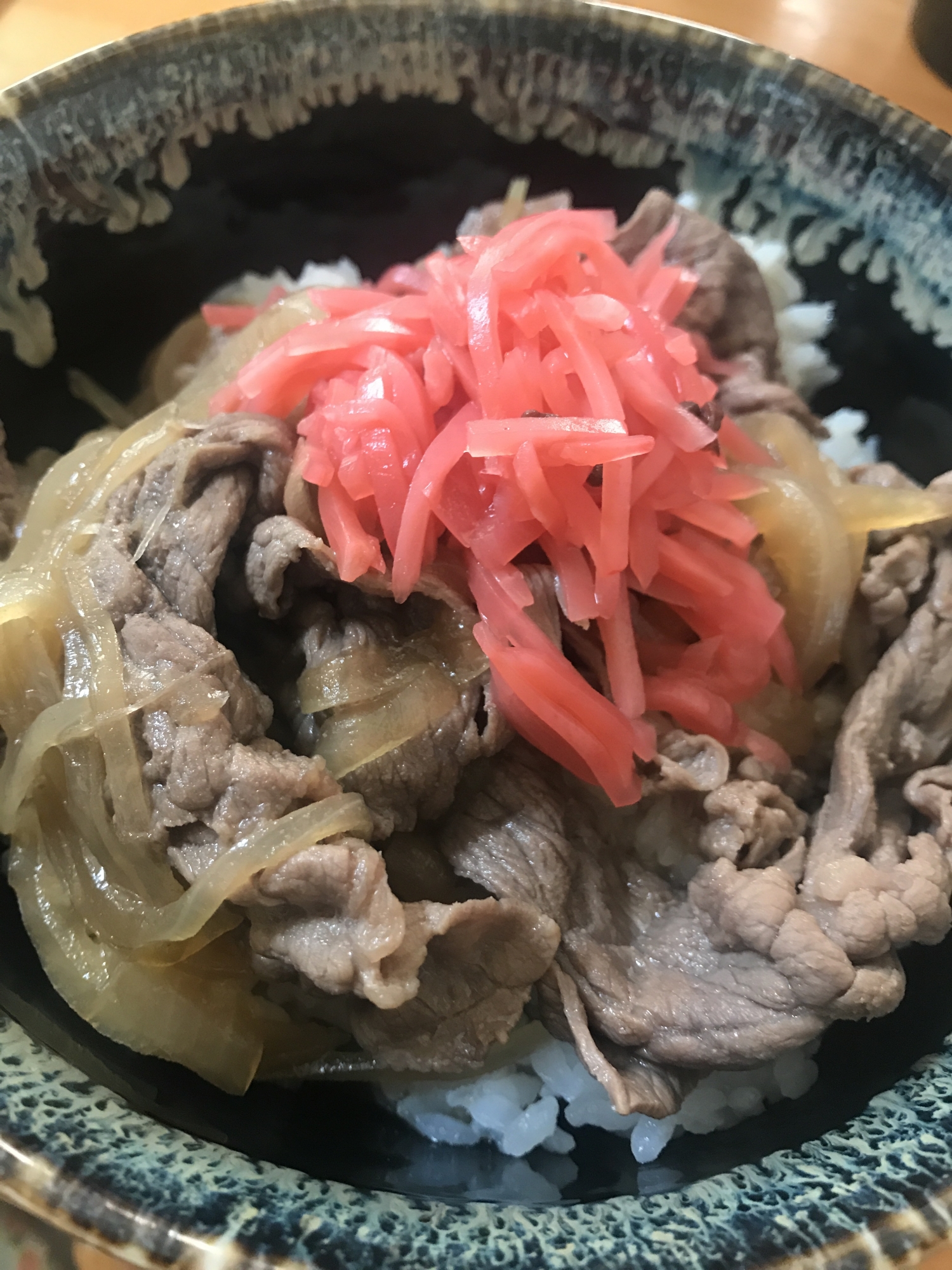 作りやすい分量の牛丼