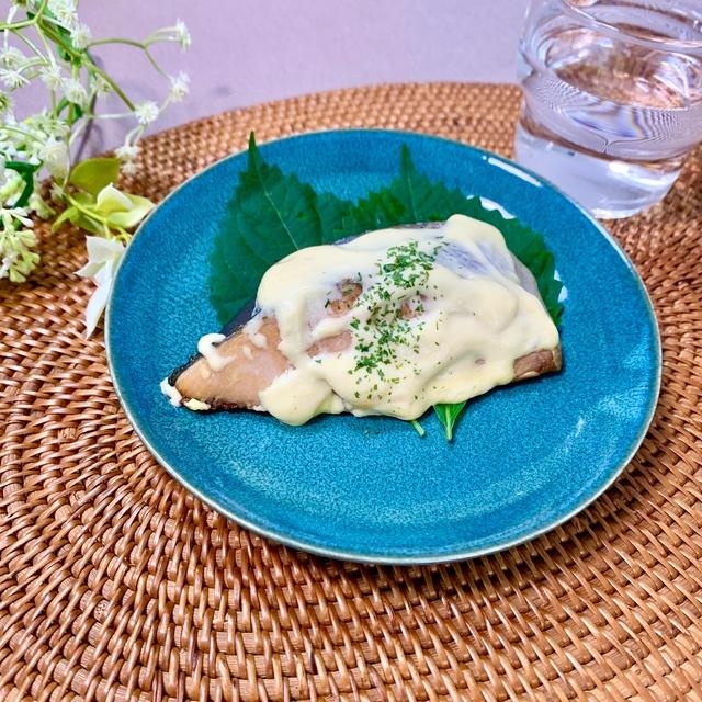 鮭のからしマヨ焼き