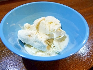 シャリふわ～新食感☆ハニーバナナアイスクリーム