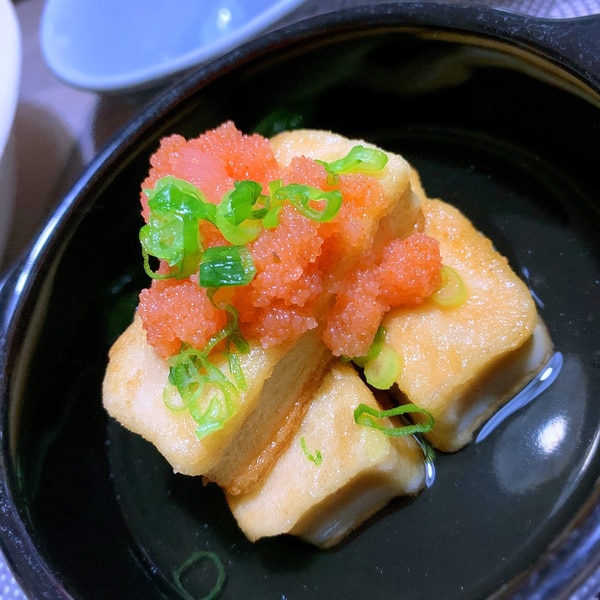 生麩の揚げ出し風 明太子添え レシピ 作り方 By 嵯峨 恭也 楽天レシピ 生麩の揚げ出し風 明太子添え レシピ 作り方 By 嵯峨 恭也 楽天レシピ