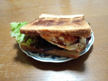パパッとたまごサンド