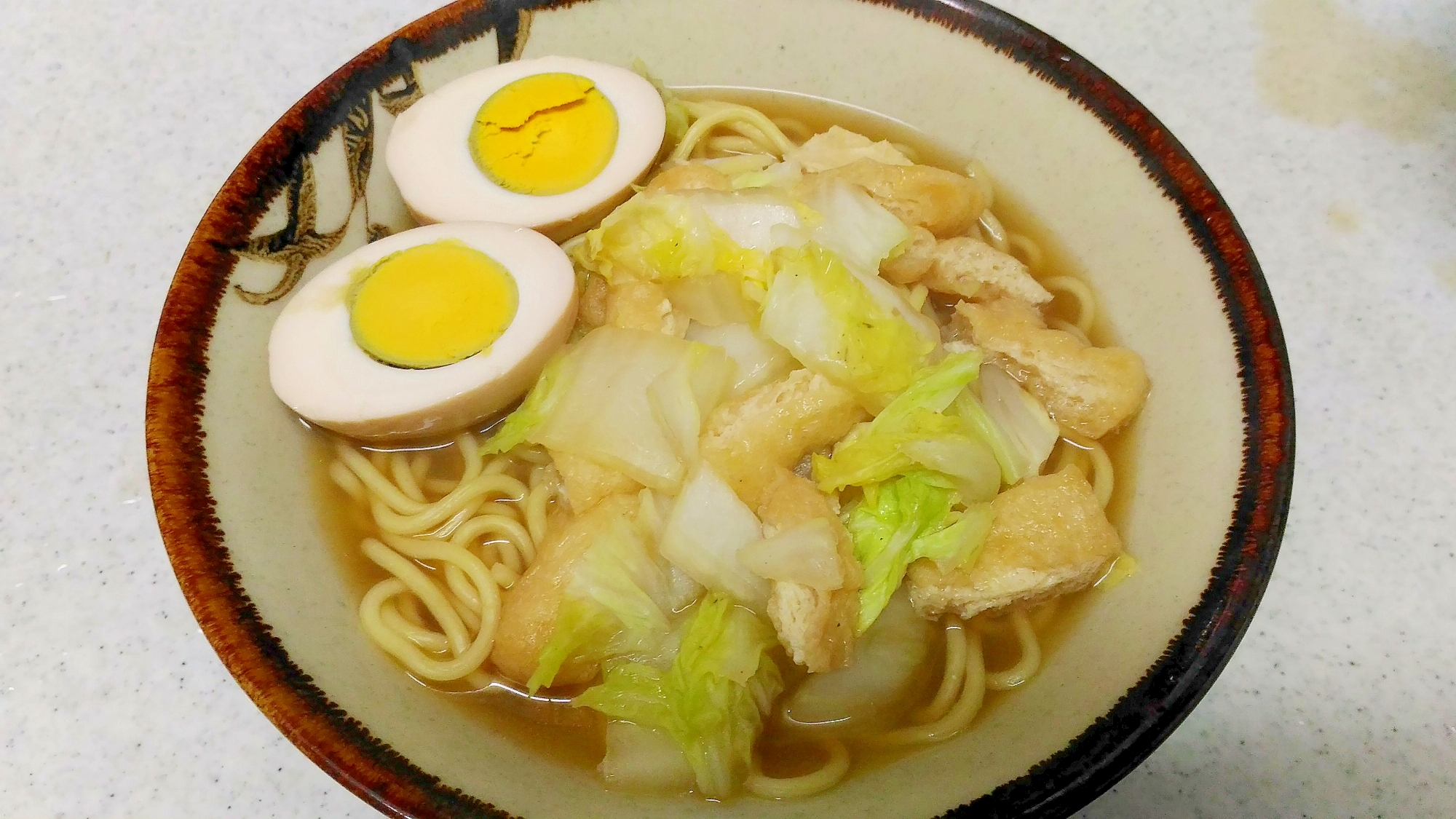 残ったおでんで醤油ラーメン