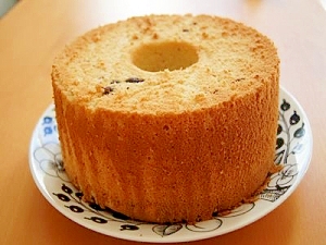 ふわふわプレーンシフォンケーキ