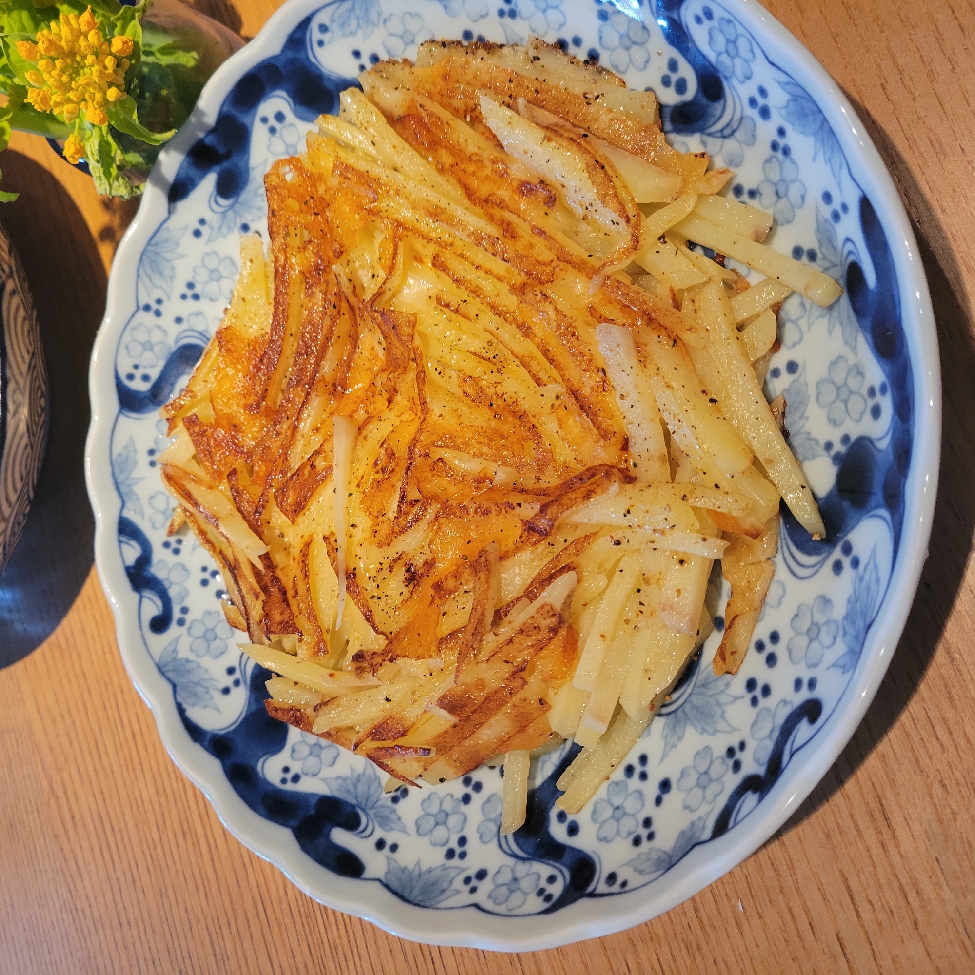 じゃがいものチーズはさみ焼き