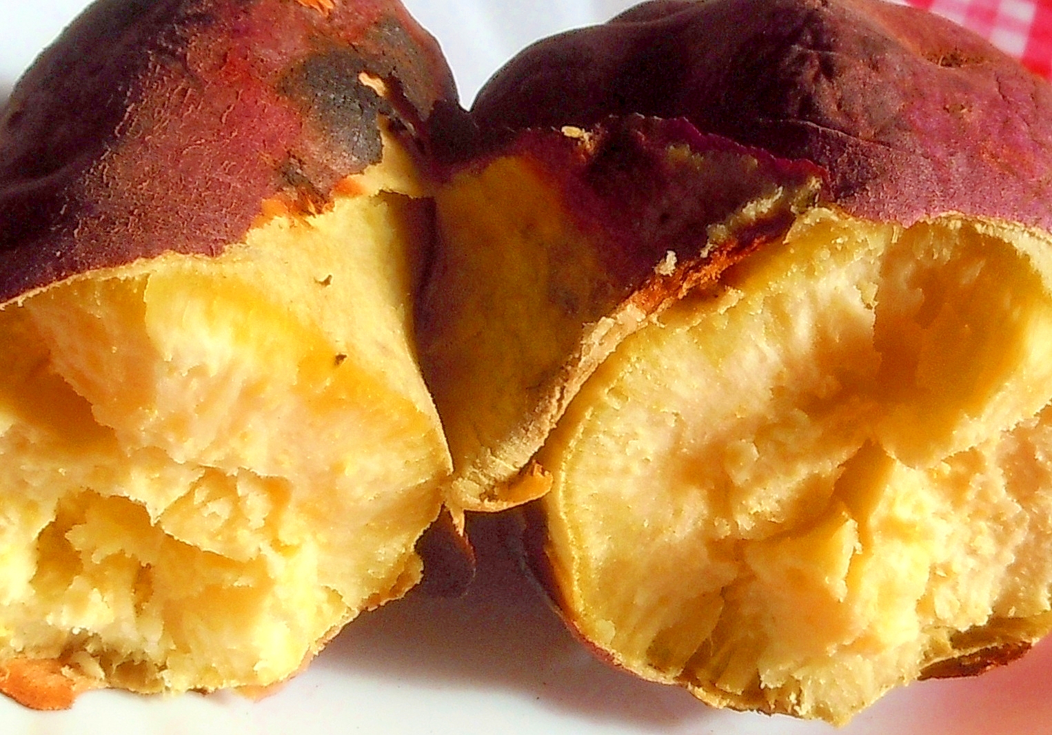 ☆レンジでチンするだけホクホクの鳴門金時網焼き芋♪