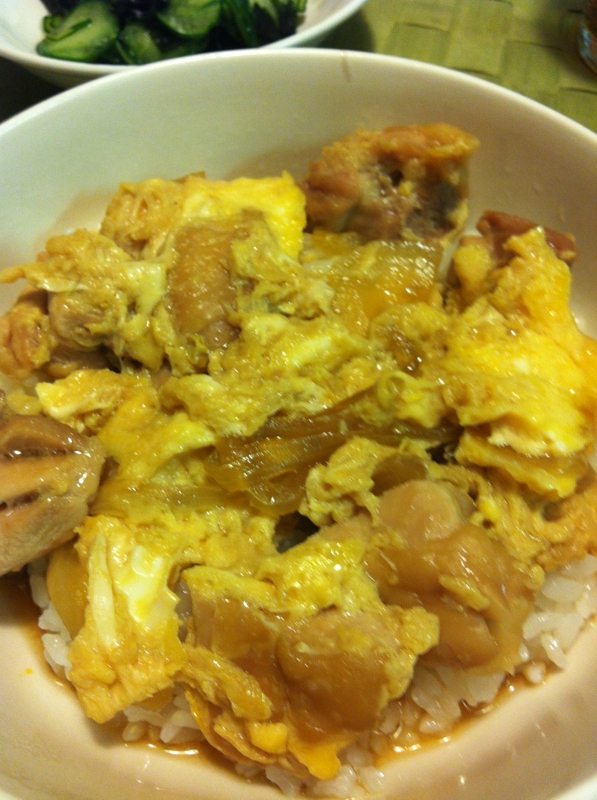 白だしで☆親子丼