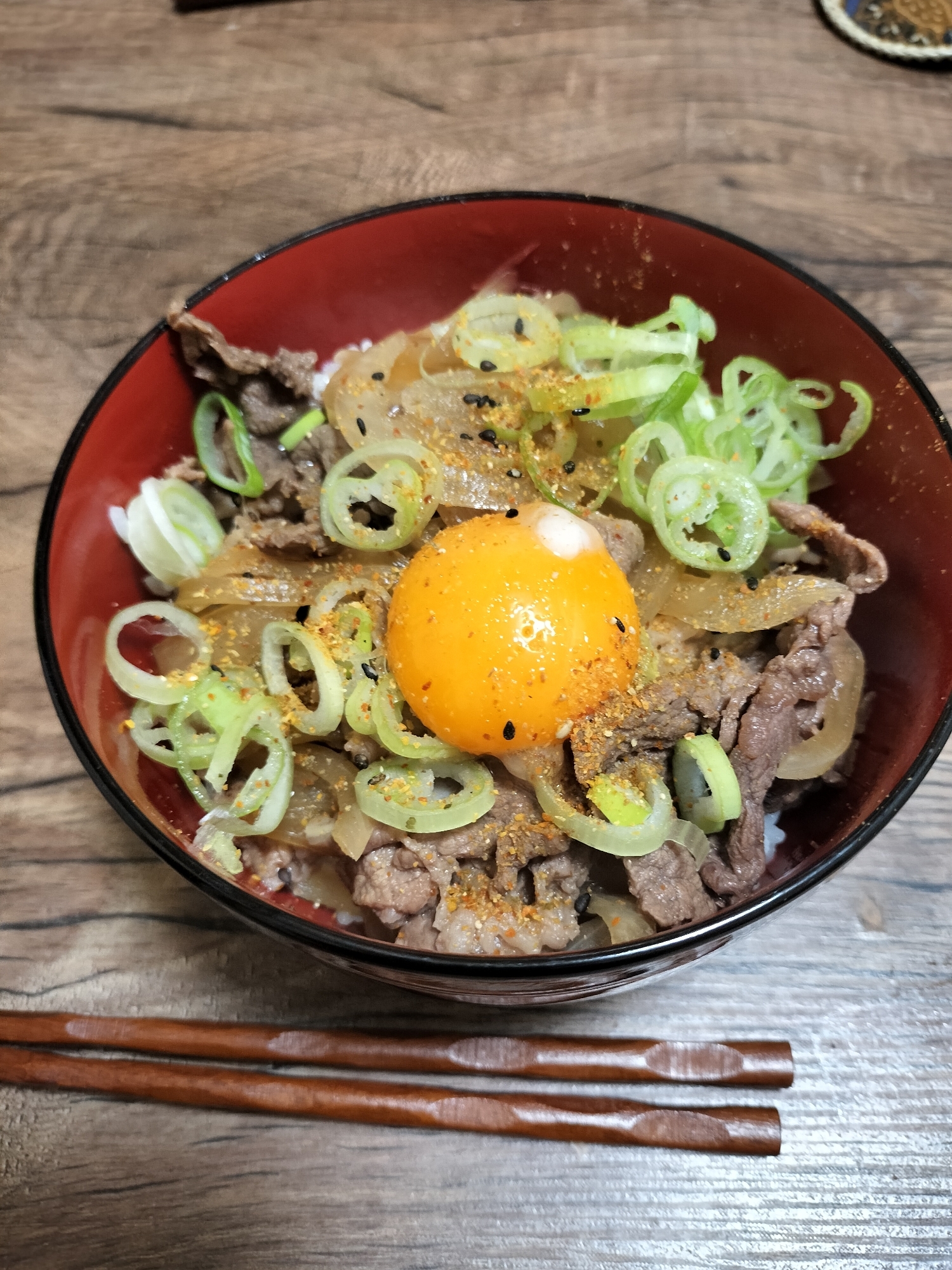 ネギだく牛丼♫