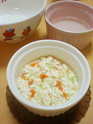 離乳食中期 ブロッコリーと人参のお豆腐和え レシピ 作り方 By はちわれ413 楽天レシピ 離乳食中期 ブロッコリーと人参のお豆腐和え レシピ 作り方 By はちわれ413 楽天レシピ