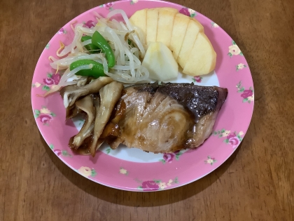 素朴！ぶりネギの照り焼き煮