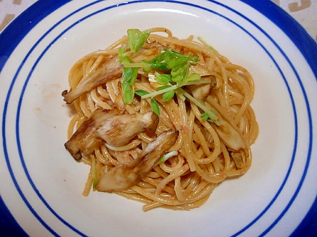 エリンギ・明太子パスタ