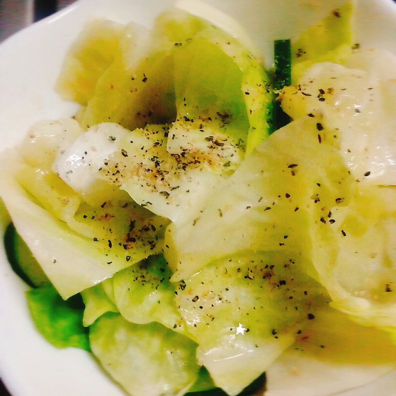 ざく切りキャベツのやみつきサラダ レシピ 作り方 By シフト6522 楽天レシピ