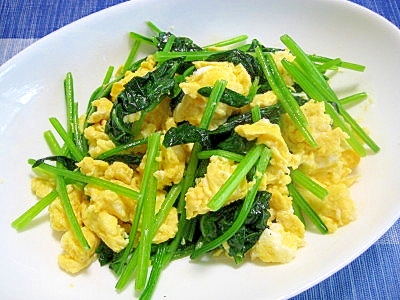 簡単でうまい ほうれん草の卵炒め レシピ 作り方 By Uzuratukune3 楽天レシピ