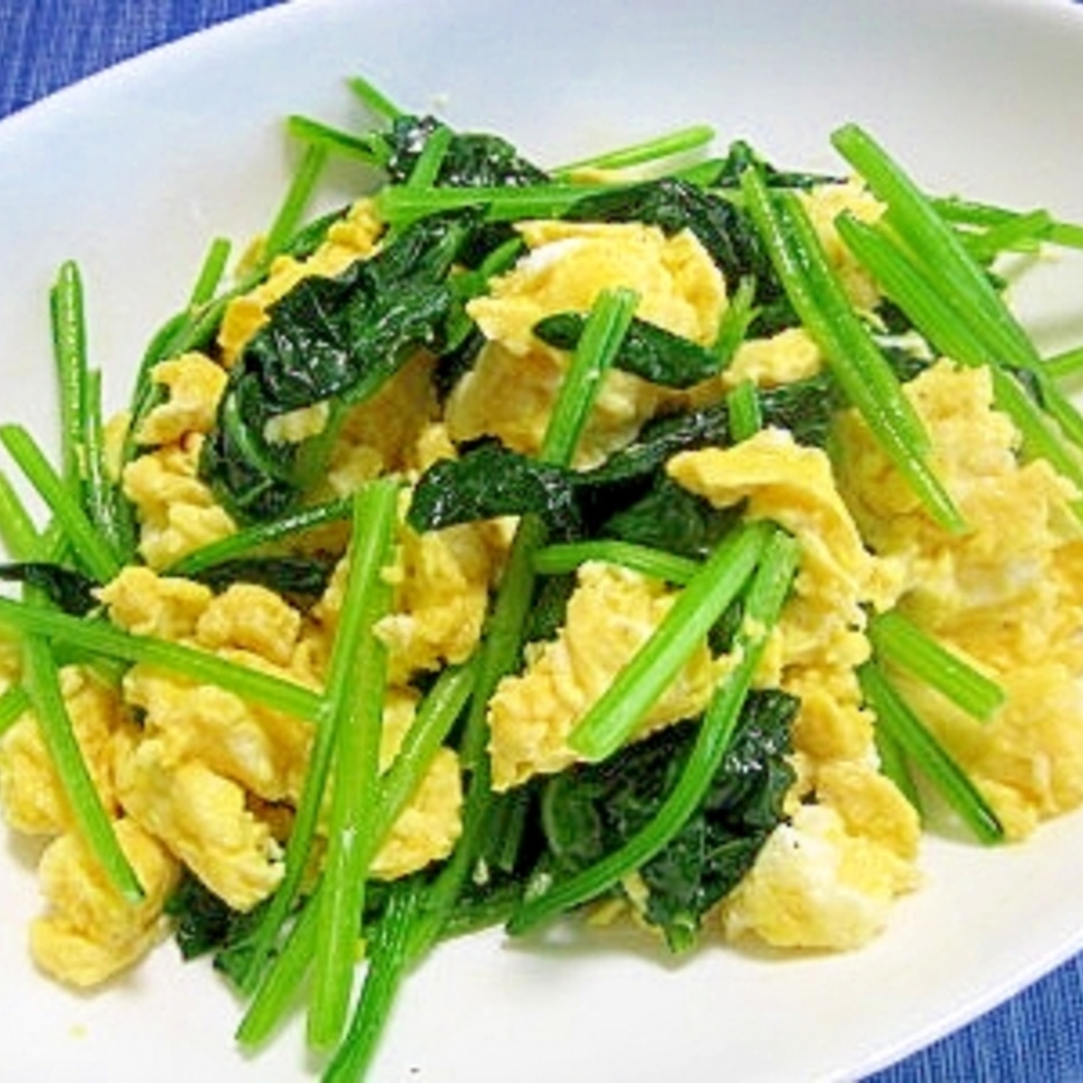 簡単でうまい ほうれん草の卵炒め レシピ 作り方 By Uzuratukune3 楽天レシピ