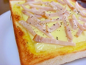 ハムとチーズのトースト レシピ 作り方 By Tukuyo93 楽天レシピ ハムとチーズのトースト レシピ 作り方 By Tukuyo93 楽天レシピ