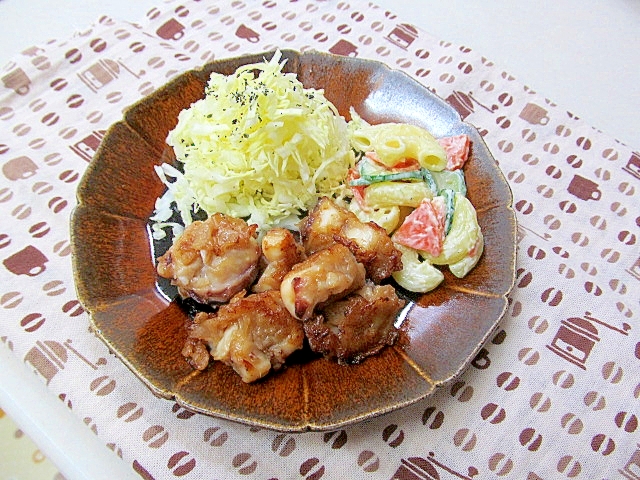 *いか軟骨のスタミナから揚げ*