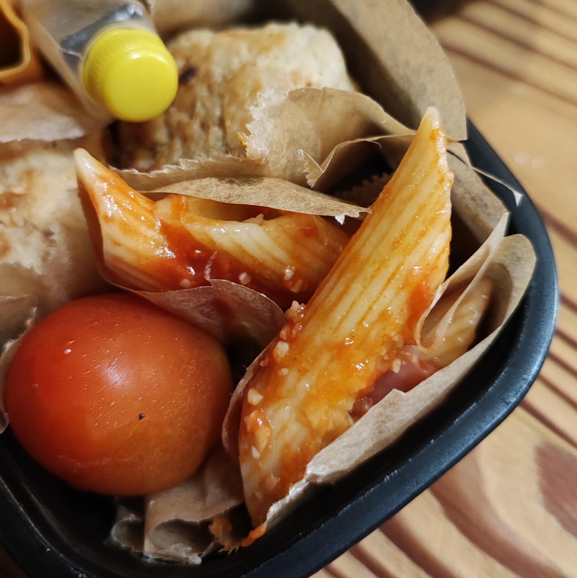 レンジで簡単！ケチャップペンネ