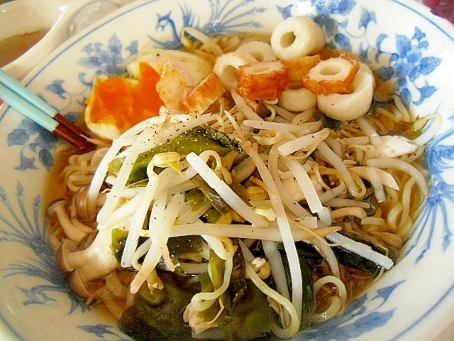 子供大好きちくわの具沢山ラーメン レシピ 作り方 By ミスチバス 楽天レシピ