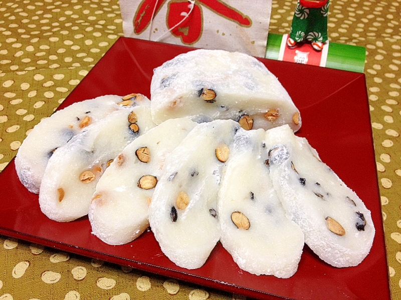 自家製☆お正月に豆餅