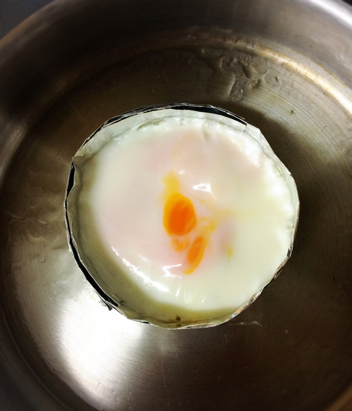 セルクルがなくても!ハンバーガー用玉子焼き
