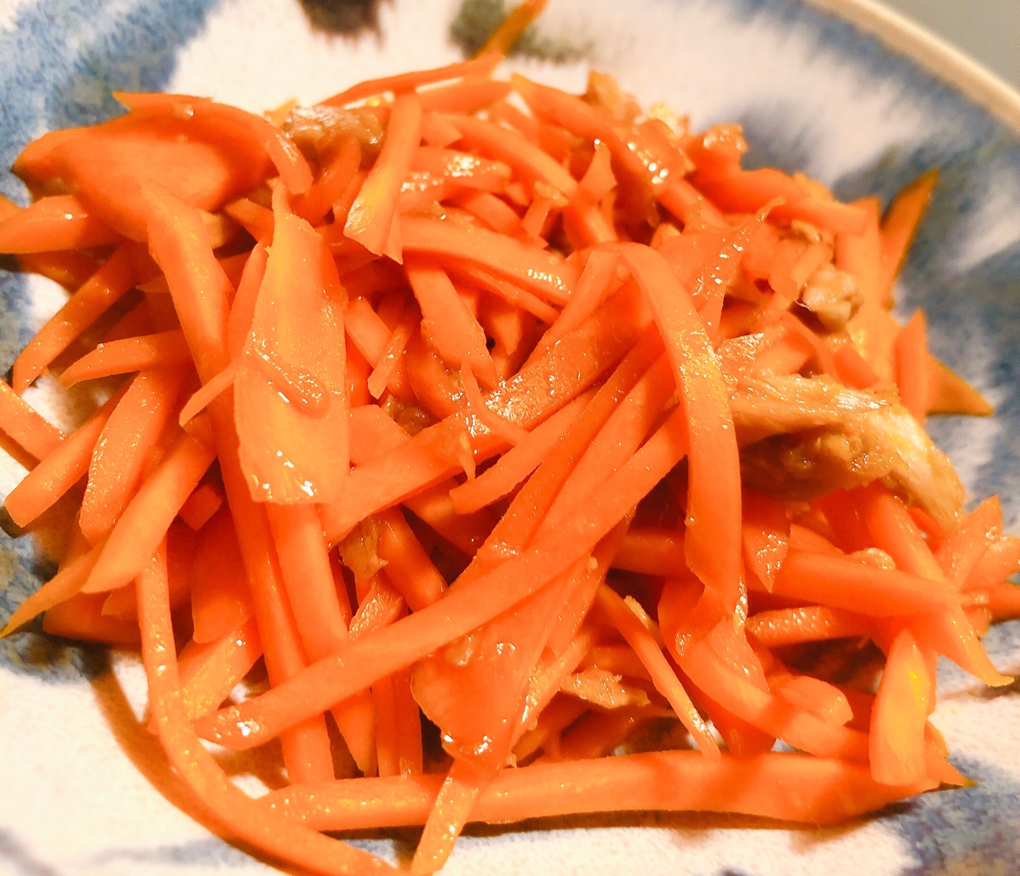ツナ入りのにんじんしりしり