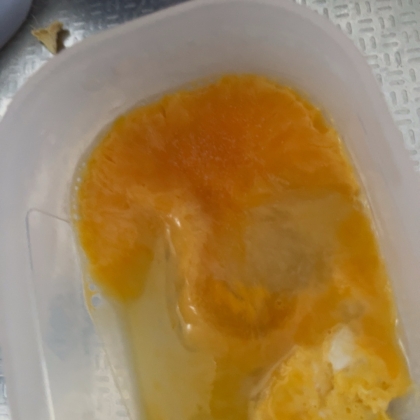 溶き卵の冷凍方法
