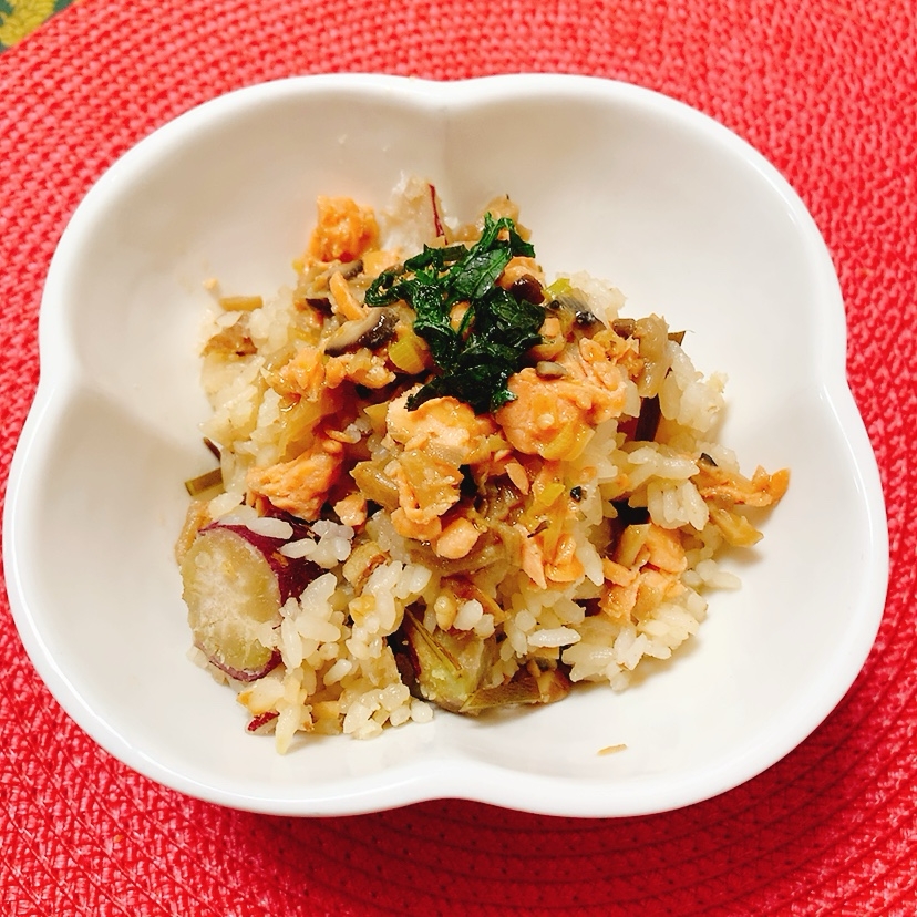 炊き込みご飯に混ぜる♪鮭バターソテー