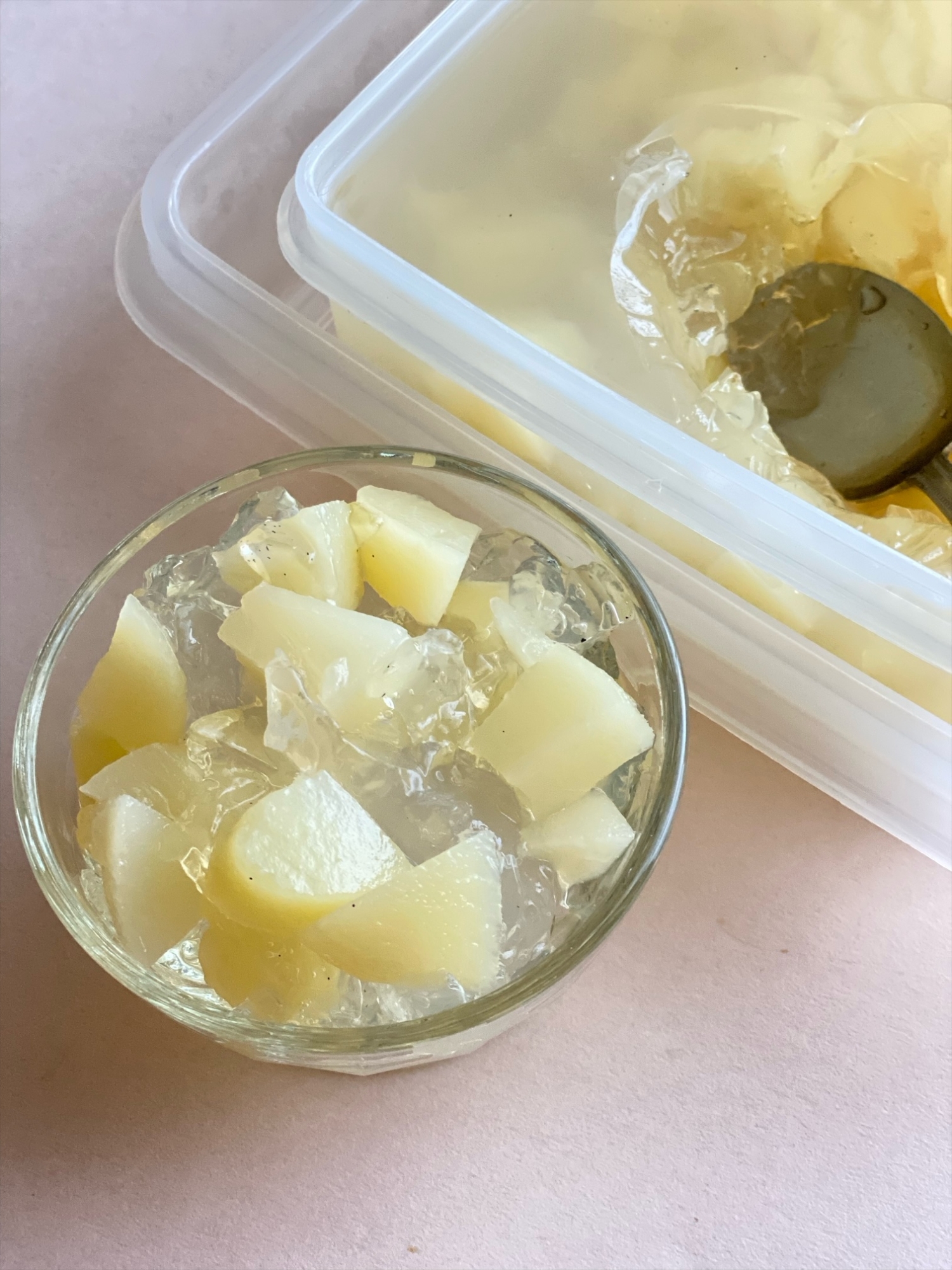 もも缶の寒天ゼリー（ドンキの缶詰シリーズ第三弾）