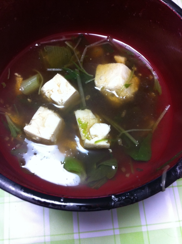 お手軽★豆腐とろろ昆布のスープ