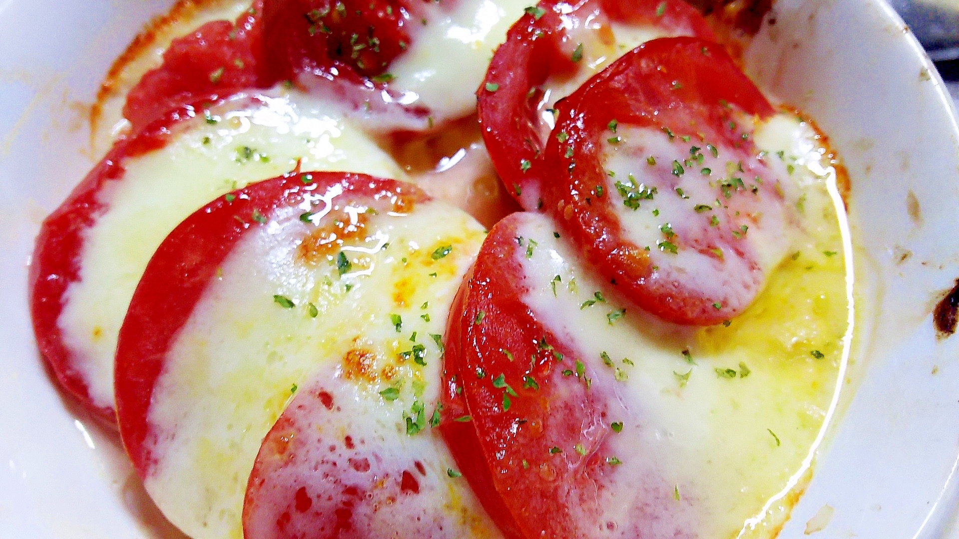 トマトとモッツァレラチーズのホットカプレーゼ レシピ 作り方 By Jrとmc 楽天レシピ トマトとモッツァレラチーズのホットカプレーゼ レシピ 作り方 By Jrとmc 楽天レシピ