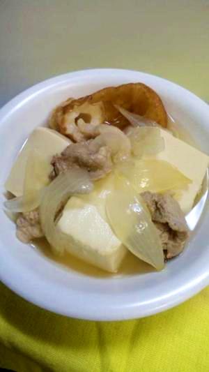 おでん風やさしい肉豆腐 レシピ 作り方 By れんど 楽天レシピ