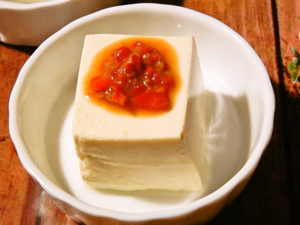 ひややっこページ タイ風のピリ辛味噌で！冷ややっこ レシピ・作り方 by kon9093 - 楽天