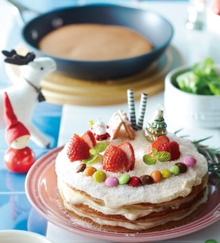 ル クルーゼ公式 クリスマス デコ パンケーキ レシピ 作り方 By ル クルーゼ公式ショップ 楽天レシピ ル クルーゼ公式 クリスマス デコ パンケーキ レシピ 作り方 By ル クルーゼ公式ショップ 楽天レシピ