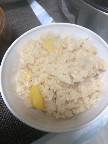 しっとり栗ごはん