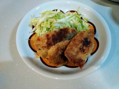 簡単！あじの大葉パン粉焼き♪カリふわ食感