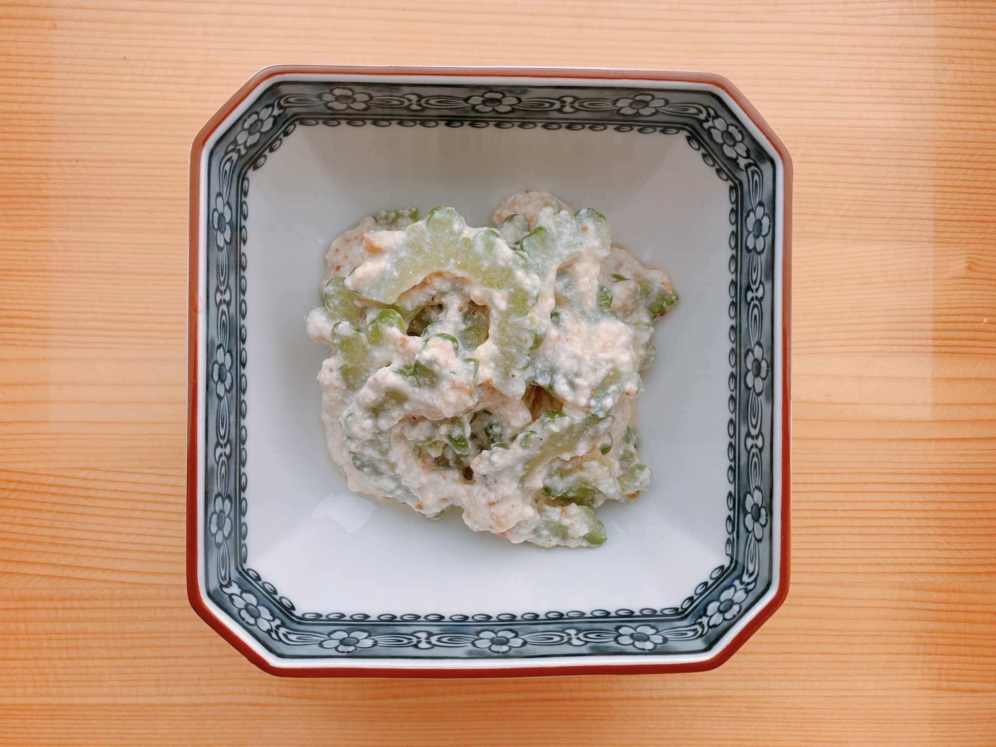 【豆腐の副菜】ゴーヤの白和え