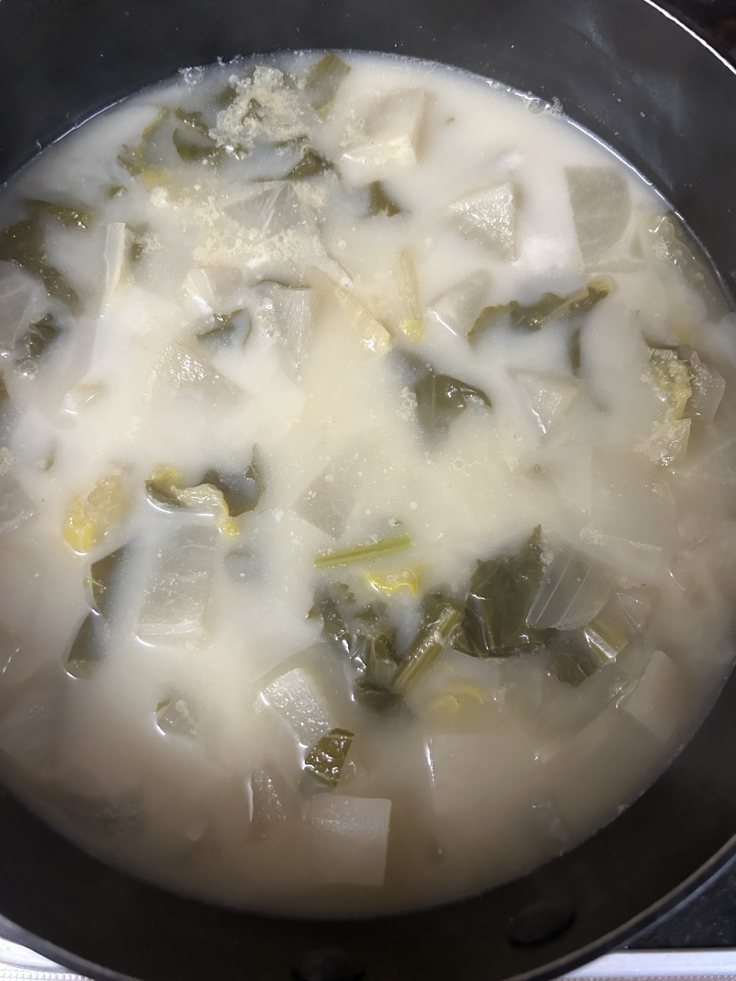 かぶのミルクスープ