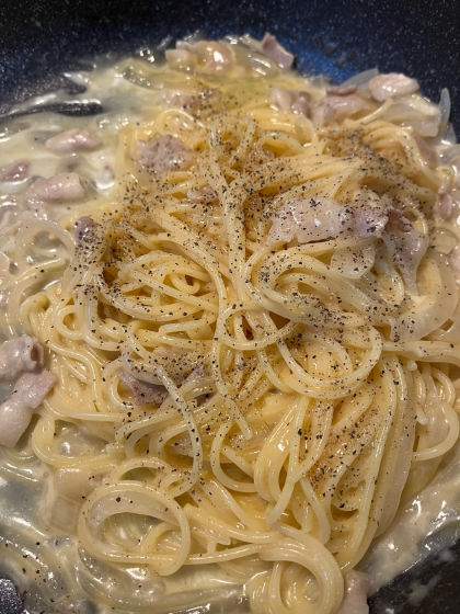 一番簡単★カルボナーラ